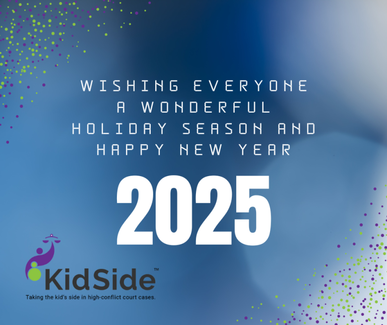 Message To End The Year From KidSide Executive Director