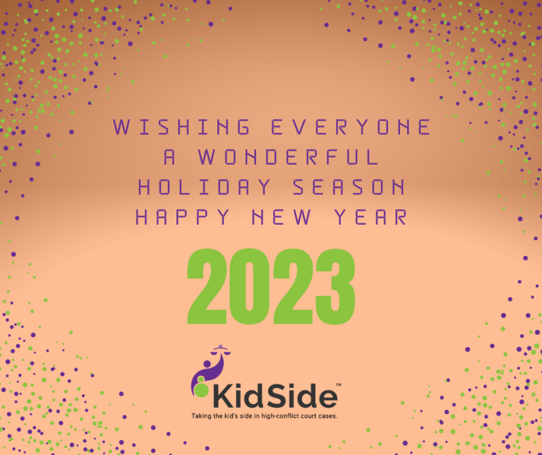 A Message from KidSide’s Chair