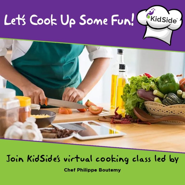 KidSide’s First Virtual Cooking Class 2020