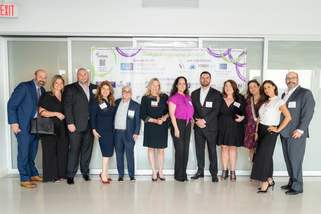 A large group of KidSide supporters at the 2023 Judicial Reception